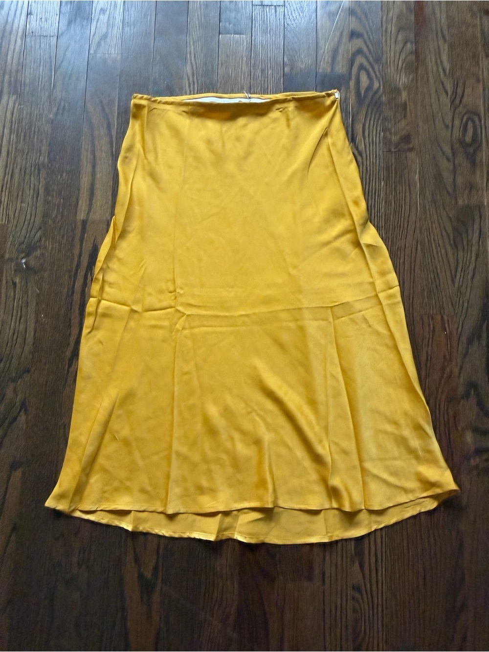 Have Mustard Yellow A-Line Midi Skirt